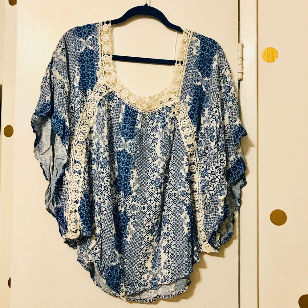 Boho chic Lovestitch draped top